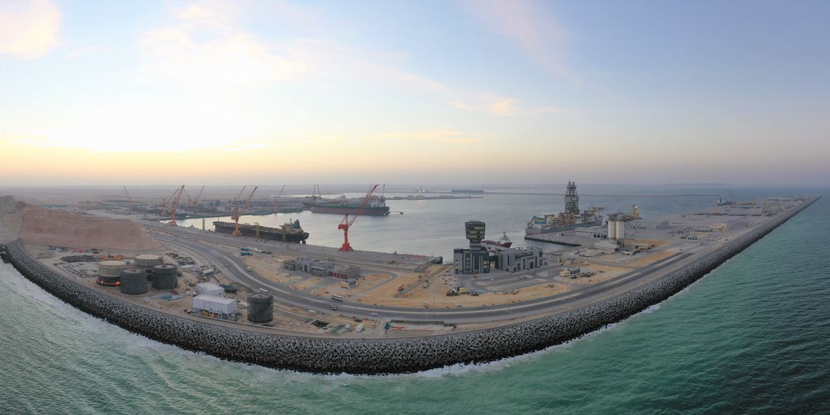 Historical view of the Port of Duqm, Oman